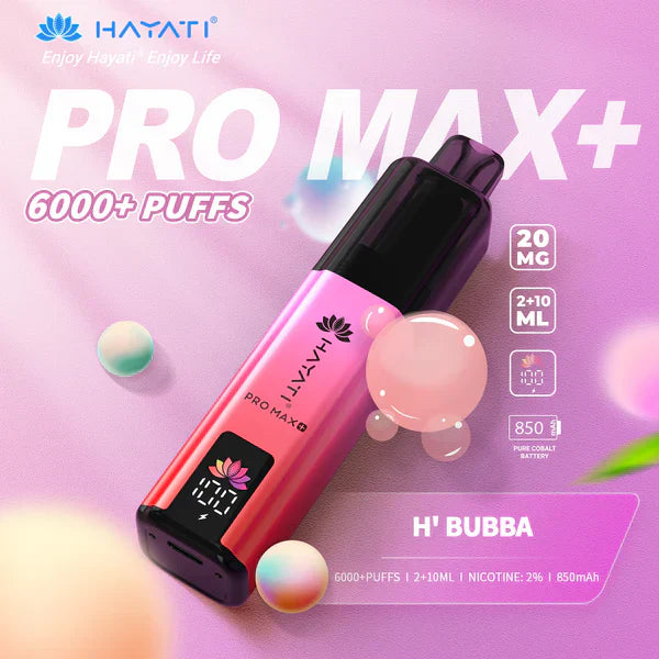 Hayati Pro Max Plus 6000 Puffs Prefilled Pod Kit | 10.89 Hayati Pro Max Plus 6000 Puffs Prefilled Pod Kit | 10.89