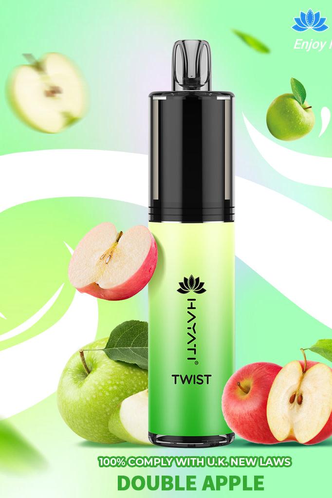 Double Apple Hayati Twist 5000 Disposable Vape Pen