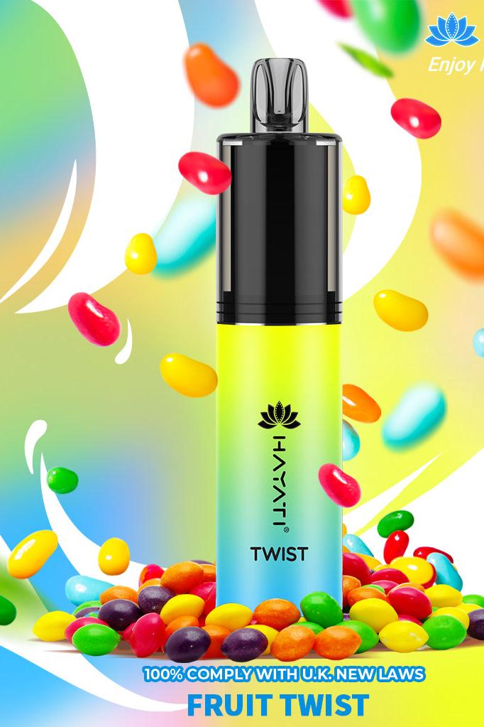 Fruit Twist Hayati Twist 5000 Puffs Disposable Vape Pen