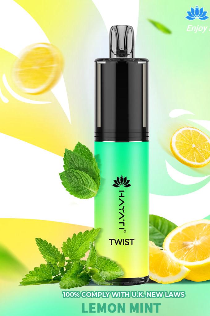 Passion Fruit Lemon Lime Hayati Twist 5000 Disposable Vape Pen