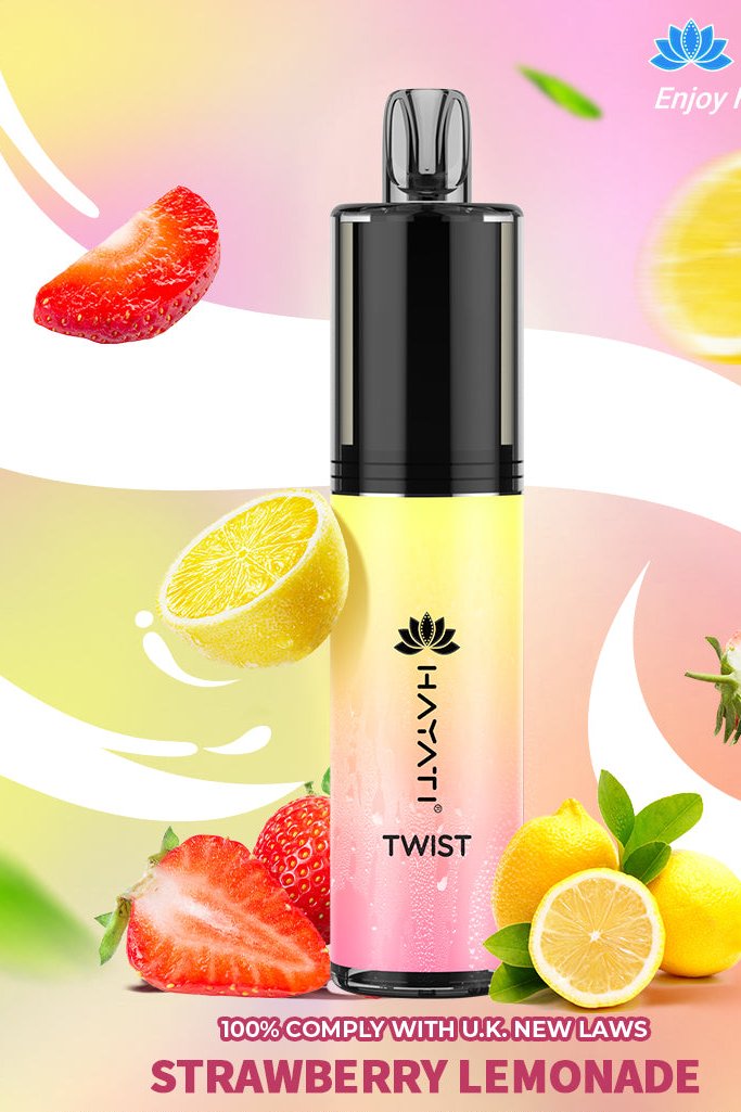 Strawberry Lemonade Hayati Twist 5000 Disposable Vape