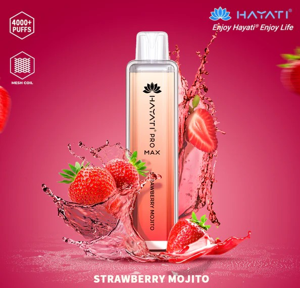 Crystal Pro Max 4000 Strawberry Mojito Disposable