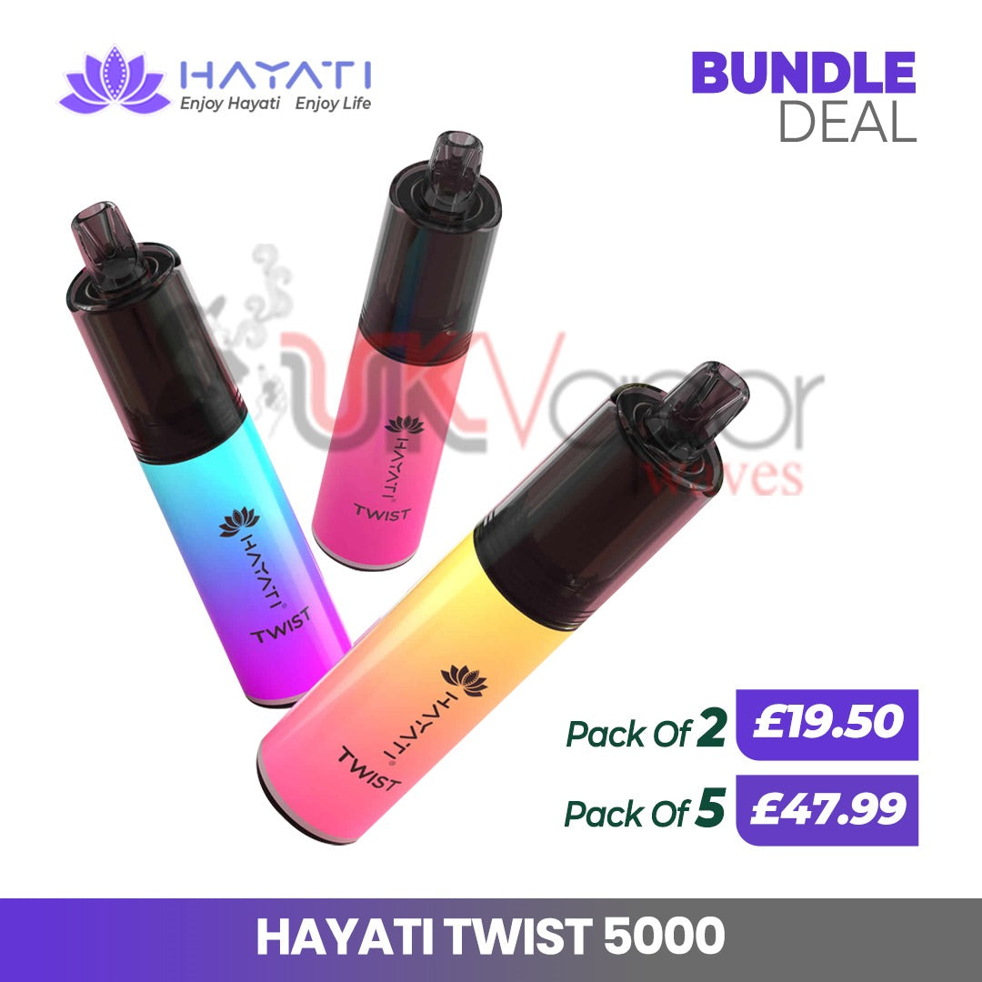 Hayati Twist 5000 Puffs Disposable Vape Bar