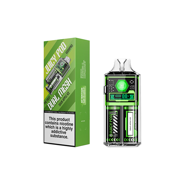 20mg Juicy Pod 6k Pro Vape Kit 6000 Puffs - Uk Vapor Waves 20mg Juicy Pod 6k Pro Vape Kit 6000 Puffs - Uk Vapor Waves