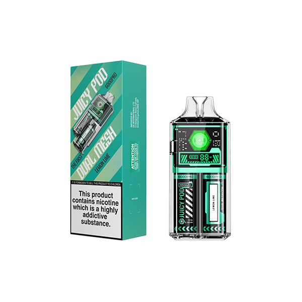 20mg Juicy Pod 6k Pro Vape Kit 6000 Puffs - Uk Vapor Waves 20mg Juicy Pod 6k Pro Vape Kit 6000 Puffs - Uk Vapor Waves