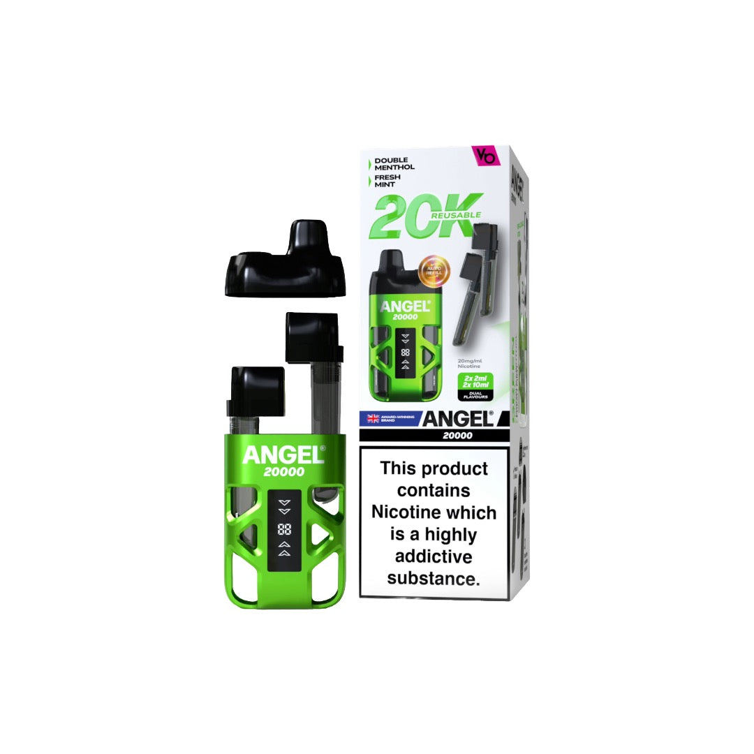 angel 20k vape flavours Vapes Bars Angel 20K Prefilled Pod Vape Kit