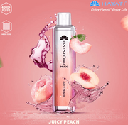 Hayati pro max 4000 crystal Bar Juice Peach