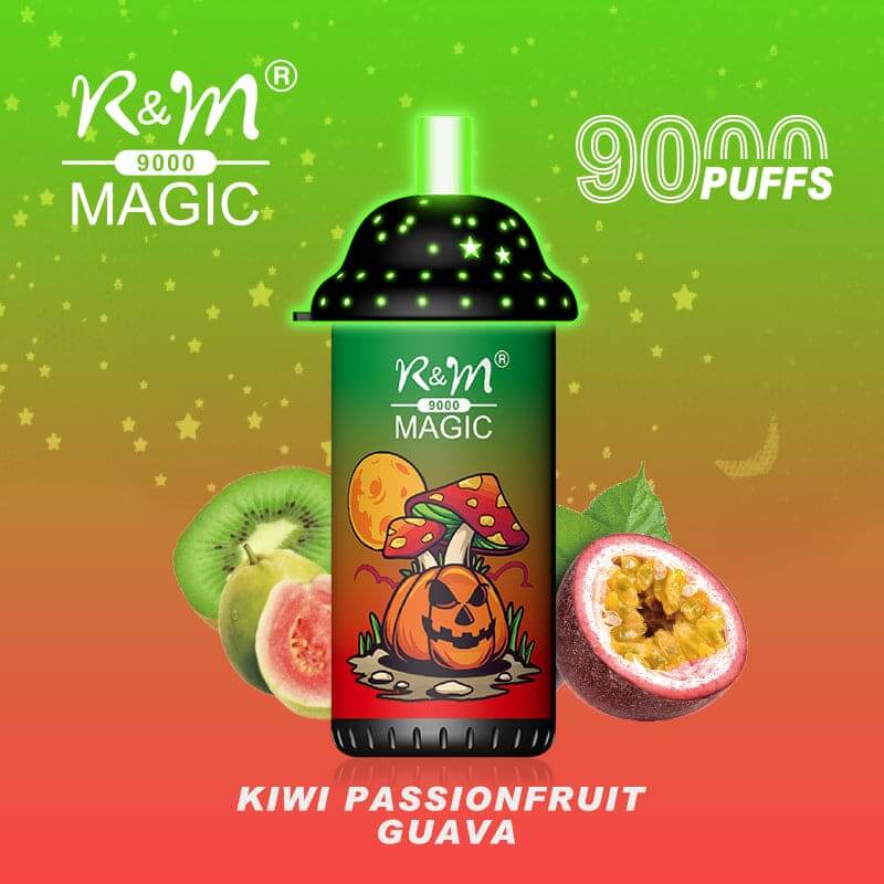 Kiwi Passionfruit Guava R&M Magic 9000