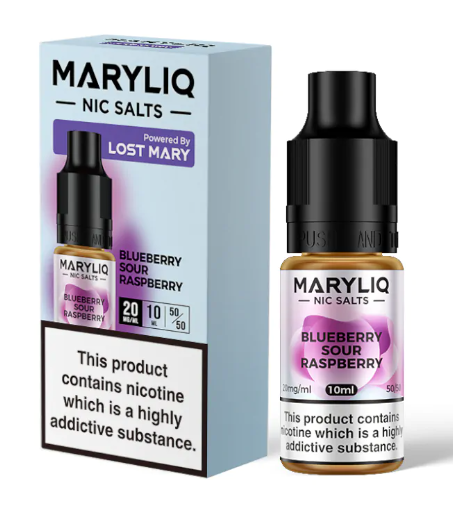 Lost Mary MARYLIQ Nic Salts - Blueberry Sour Raspberry 