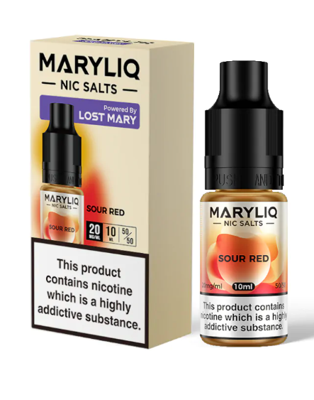 Lost Mary MARYLIQ Nic Salts - Sour Red