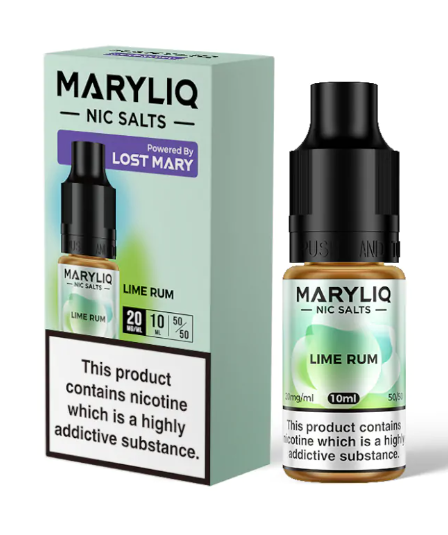 Lost Mary MaryLiq Lime Rum Nic Salt E-liquid