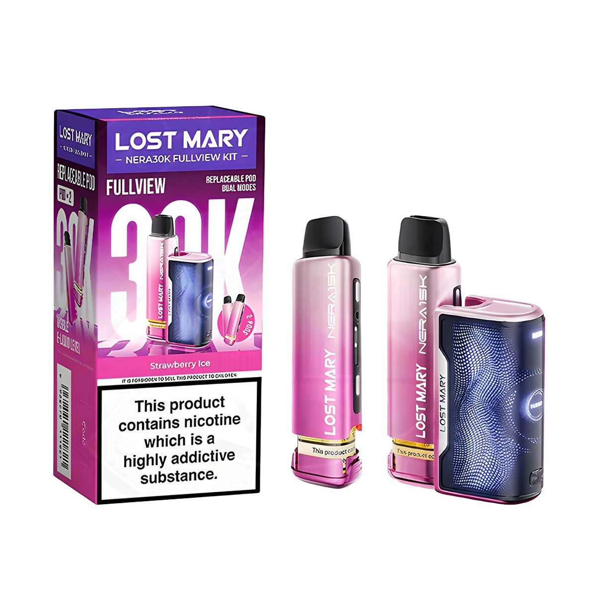 Lost Mary Nera 30K Puffs Prefilled Pod Vape Kit Dual Flavor