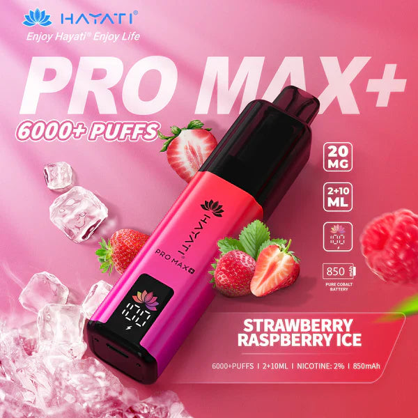 Hayati Pro Max Plus 6000 Puffs Prefilled Pod Kit | 10.89 Hayati Pro Max Plus 6000 Puffs Prefilled Pod Kit | 10.89