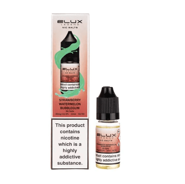 Strawberry Watermelon Bubblegum Nic Salt E-Liquid