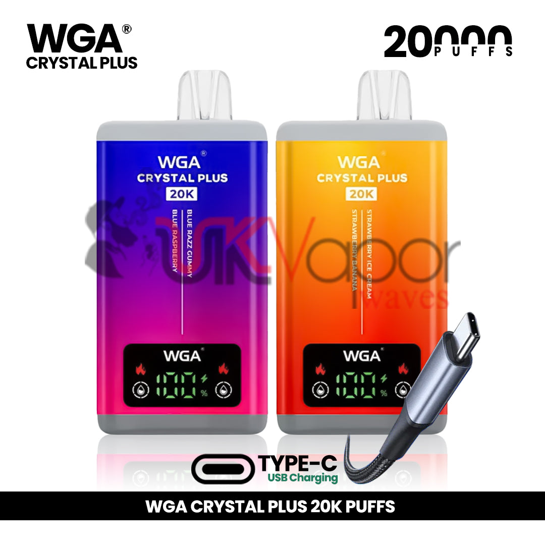 WGA Crystal Plus 20000 Puffs 2-in-1