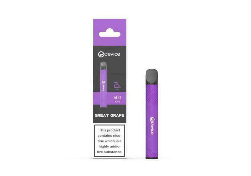 eDevice Vape Bar Disposable Vape Pen Pod 