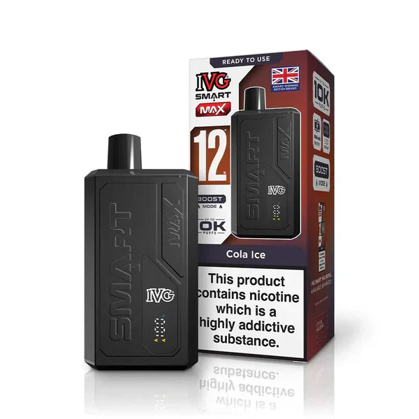 all in one vape mod uk IVG Smart Max 10K Prefilled Vape Kit