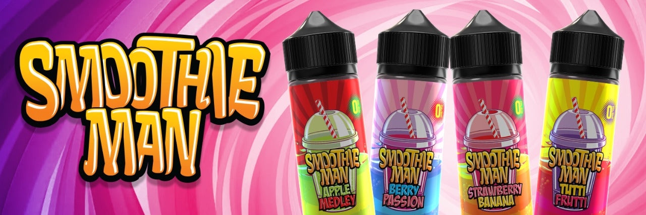 Smoothie Man 100ML Short Fill Vape E Liquid 70/30 VG/PG £8.98