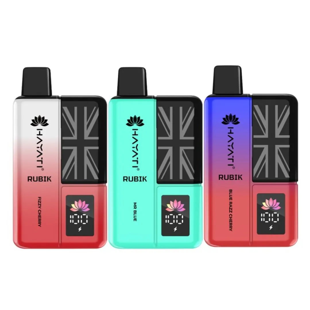 Box of 5 Hayati Rubik 7000 7k Puff Wholesale Price - Uk Vapor Waves Box of 5 Hayati Rubik 7000 7k Puff Wholesale Price - Uk Vapor Waves