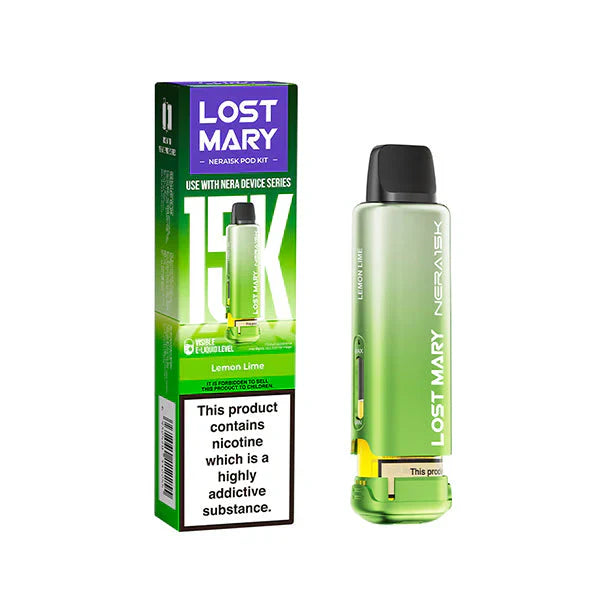 lost mary nera30k prefilled pod kit Lost Mary Nera 30K Puffs Prefilled Pod Vape Kit Dual Flavor