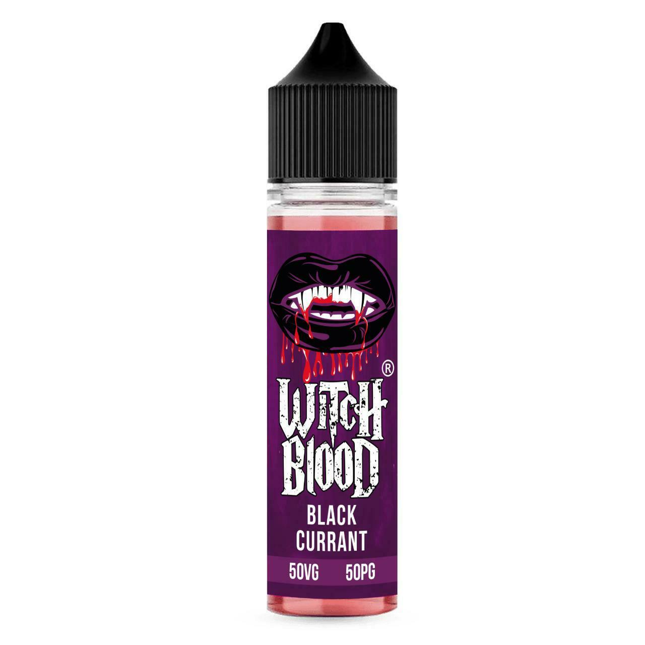 black currant vape juice Witch Blood Premium E Liquid 50ml | 0mg | 50%VG | 50%PG Sub Ohm Vape E