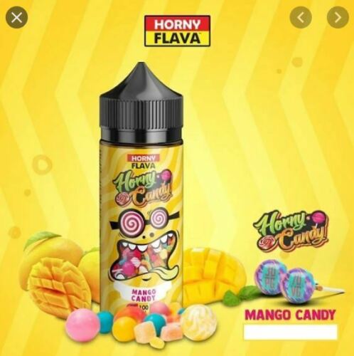 HORNY FLAVA CANDY RANGE E Liquid Vape Juice Best Flavours Mango Grape 100ml 0mg