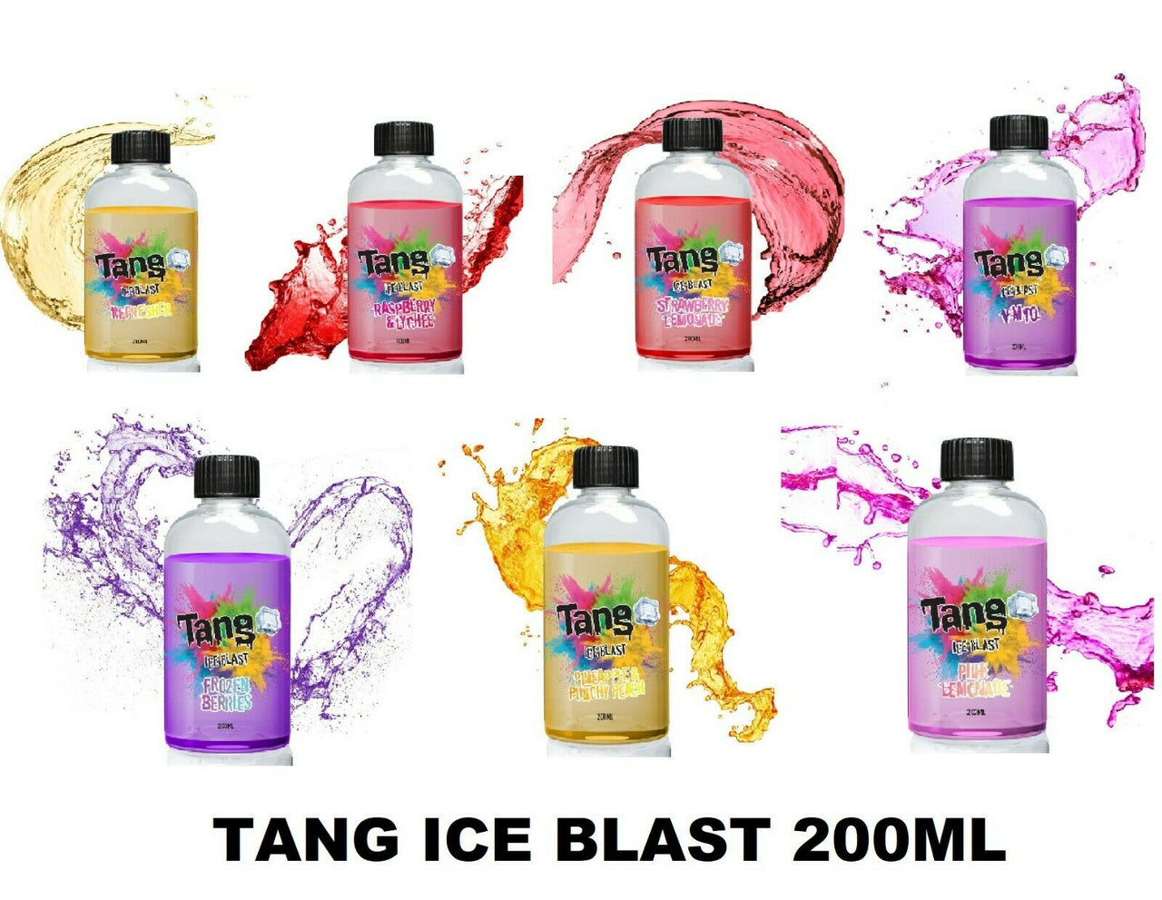 Tang Ice Blast E-Liquid Vape Juice | 200ML | 70VG/30PG | All Flavours Available