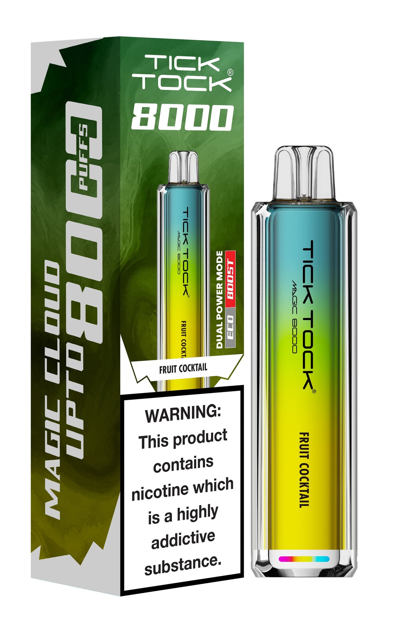 Tick Tock 8000 Magic Disposable Vape