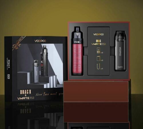 VooPoo 80W Drag X & VMATE Pod Kit Limited Edition TPD Compliant - Uk Vapor Waves VooPoo 80W Drag X & VMATE Pod Kit Limited Edition TPD Compliant - Uk Vapor Waves