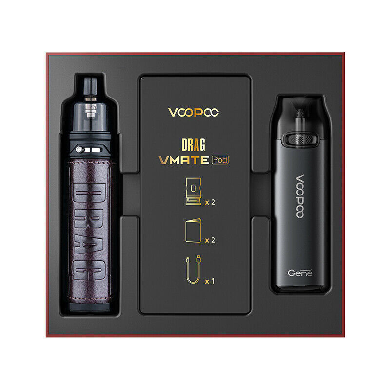 VooPoo 80W Drag X & VMATE Pod Kit Limited Edition TPD Compliant - Uk Vapor Waves VooPoo 80W Drag X & VMATE Pod Kit Limited Edition TPD Compliant - Uk Vapor Waves