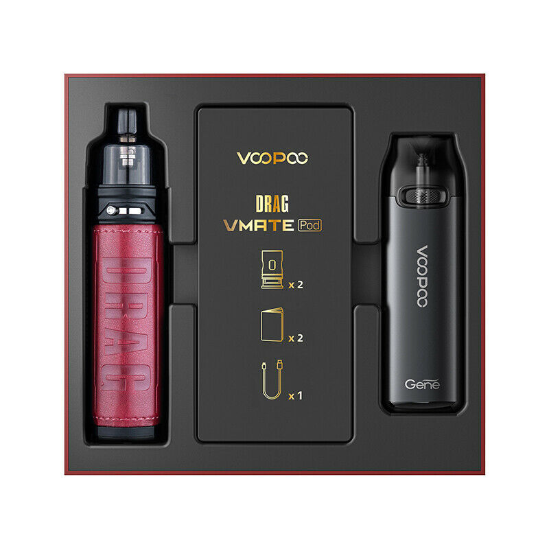 VooPoo 80W Drag X & VMATE Pod Kit Limited Edition TPD Compliant - Uk Vapor Waves VooPoo 80W Drag X & VMATE Pod Kit Limited Edition TPD Compliant - Uk Vapor Waves