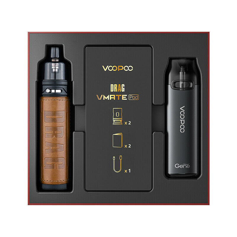 VooPoo 80W Drag X & VMATE Pod Kit Limited Edition TPD Compliant - Uk Vapor Waves VooPoo 80W Drag X & VMATE Pod Kit Limited Edition TPD Compliant - Uk Vapor Waves
