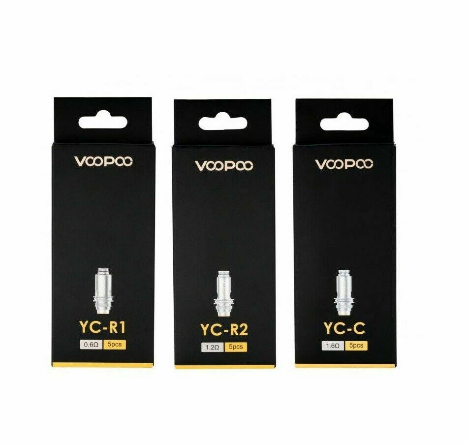 VooPoo YC FInic PnP Coils YC-C/ YC-R1/ YC-R2 Pack of 5x Replacement Co