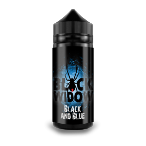 BLACK & BLUE 100ML E LIQUID BLACK WIDOW