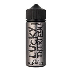 BLACK WIDOW ICE (ORIGINAL) 100ML E LIQUID LUCKY THIRTEEN