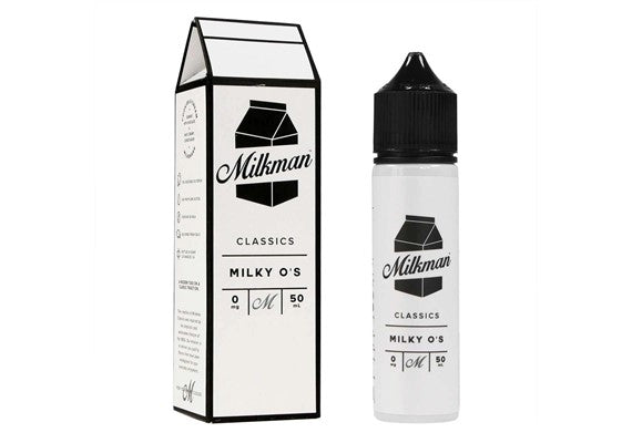 milk man vape juice Milky Os (Classics) 50ml E Liquid by Milkman - UK Vapor Waves Luxe XR Size:18mg Chilled Mint Voopoo Drag 5 Box