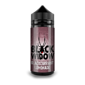 BLACKCURRANT LEMONADE 100ML E LIQUID BLACK WIDOW