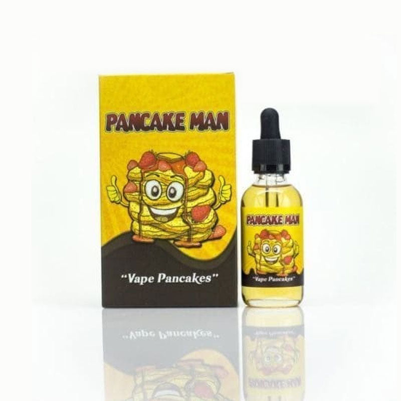 Pancake Man by Vape Breakfast Classics 120ml 0/3MG E-Liquid/Juice - Uk  Vapor Waves