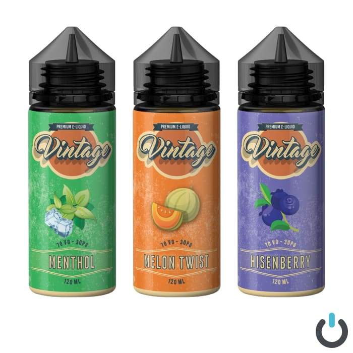 Vintage E Liquid 120ml Shortfills