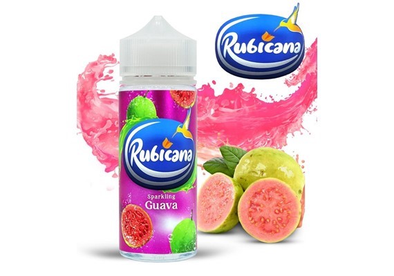 GUAVA (SPARKLING) 100ML E LIQUID RUBICANA - Uk Vapor Waves