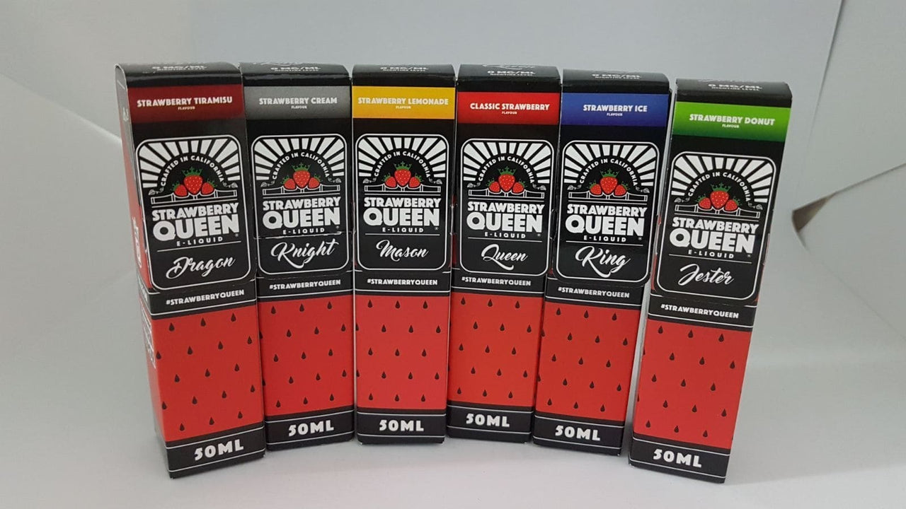 Strawberry Queen E-Liquid 60ml Short Fill 0mg Premium Liquid CHEAPEST ORIGINAL