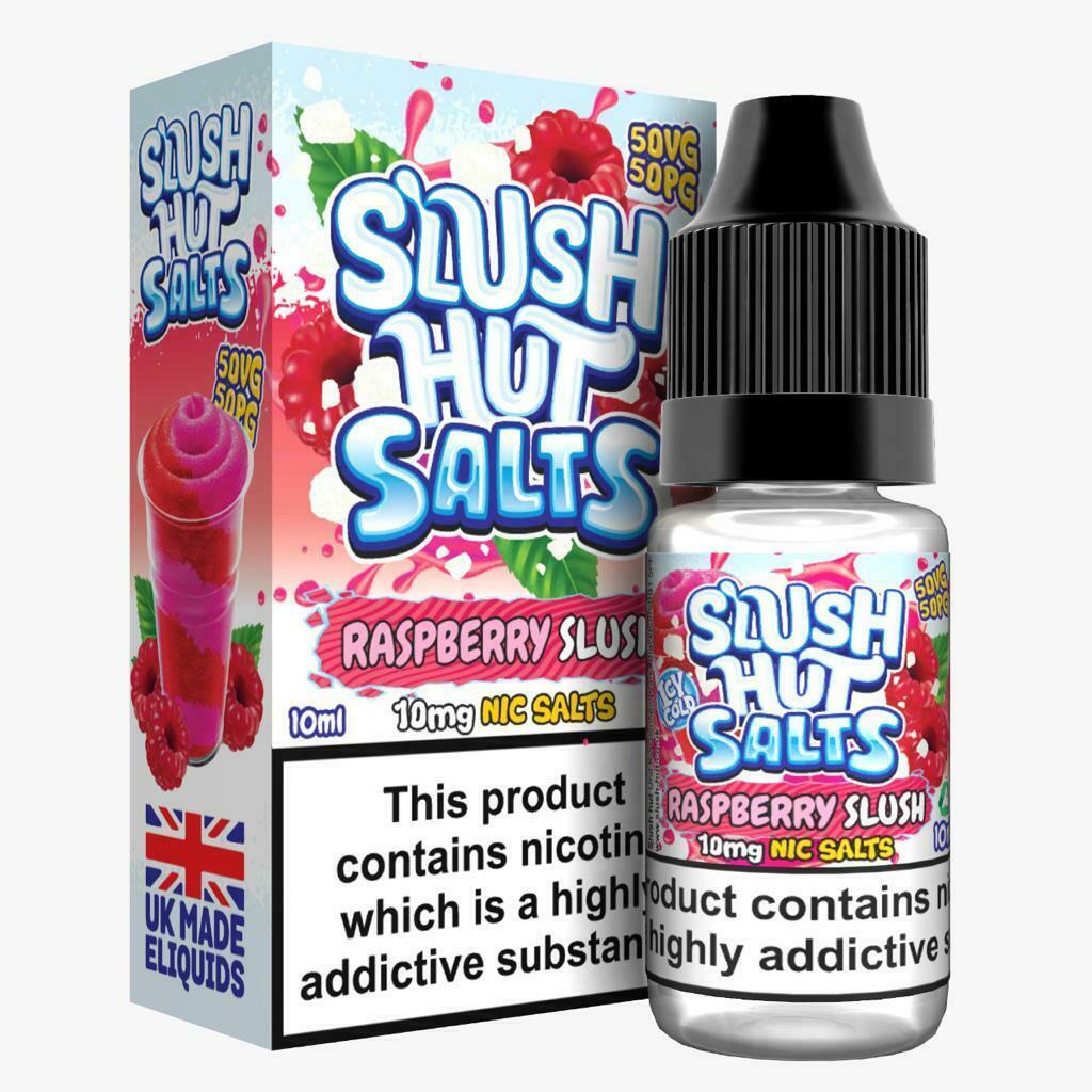 Slush Hut Nic Salts 10mg 20mg E liquid Vape Juice 15 Flavours