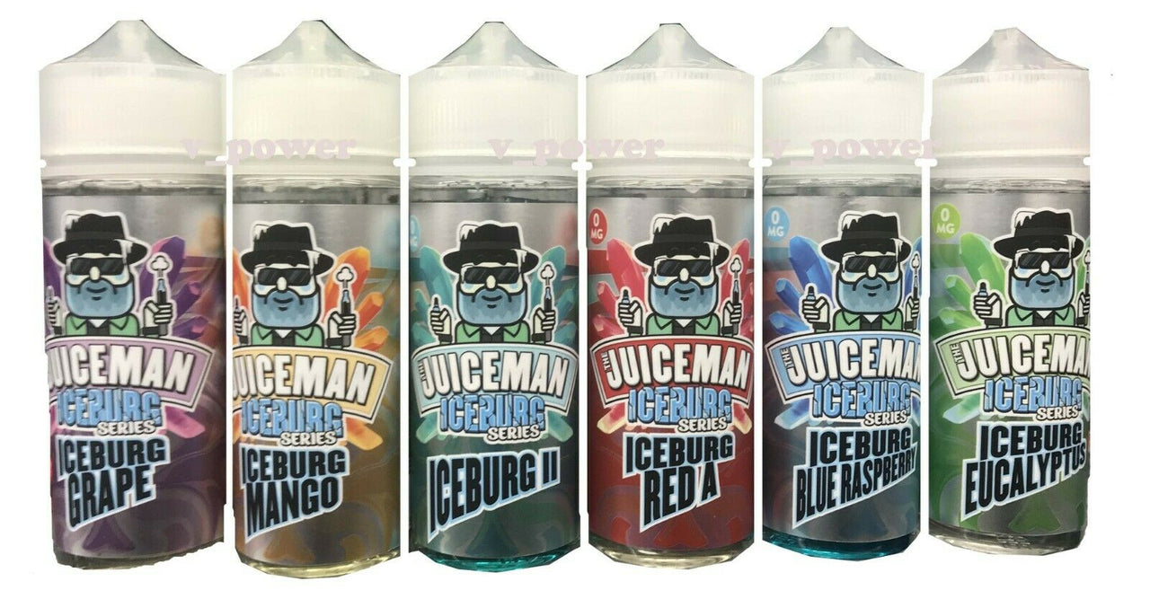 The Juiceman E Liquid 100ml E Liquid Vape Juice 0mg 50vg 50pg