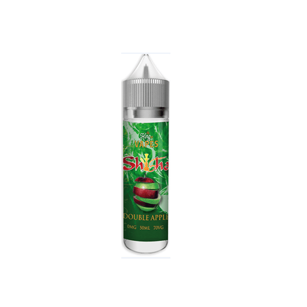 Buy The King Of Vapes E Liquid Shisha ELiquid VG/PG 70/30 Double Apple Vape  Juice - Uk Vapor Waves