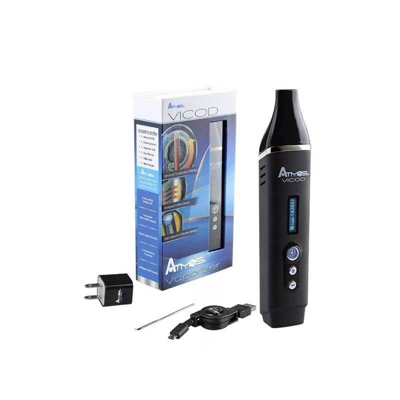 Atmos Vicod Portable Herbal Aromatherapy Vaporizer Pen OLED Temperature Display