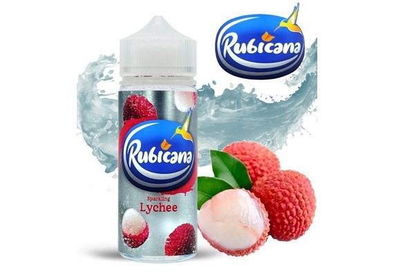 LYCHEE (SPARKLING) 100ML E LIQUID RUBICANA