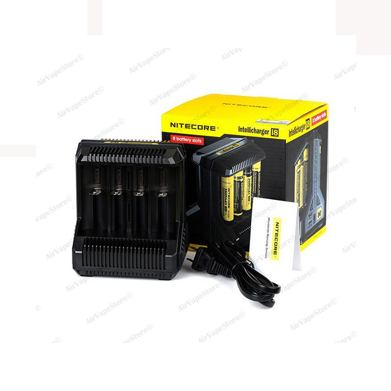 Nitecore I8 Charger | Batteries Charger | Vape Batteries Charger - Uk Vapor  Waves