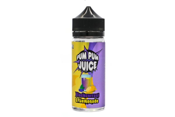 Pum Pum Blackcurrant & Lemonade 120ml E Liquid Juice