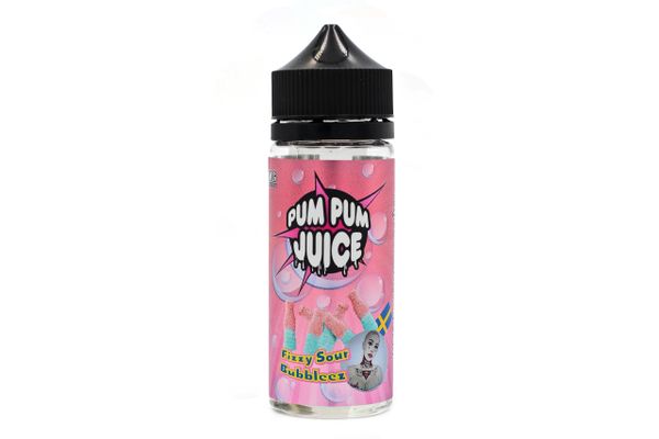 Pum Pum Fizzy Sour Bubbleez 120ml E Liquid Juice