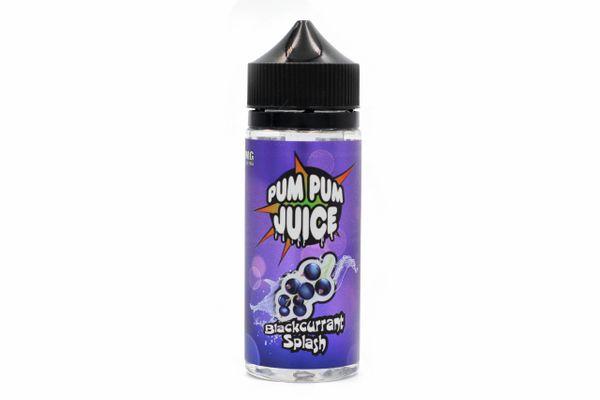 Pum Pum Black Currant Splash 120ml E Liquid Juice